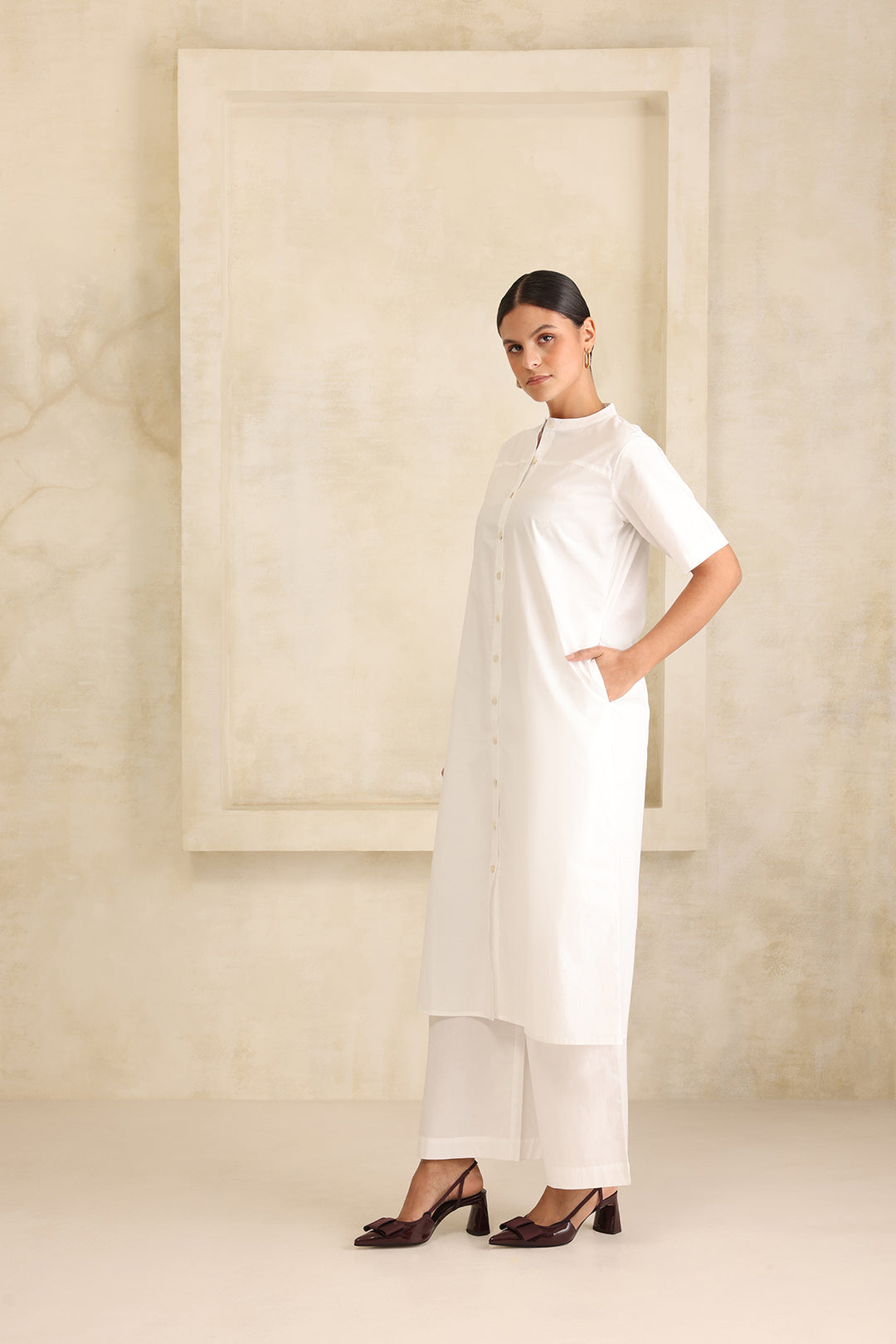 KIRA CO-ORD SET- WHITE