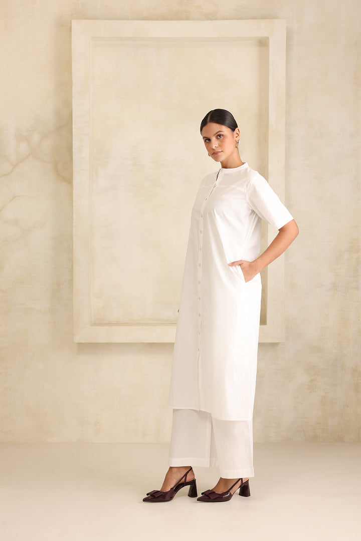 KIRA CO-ORD SET- WHITE