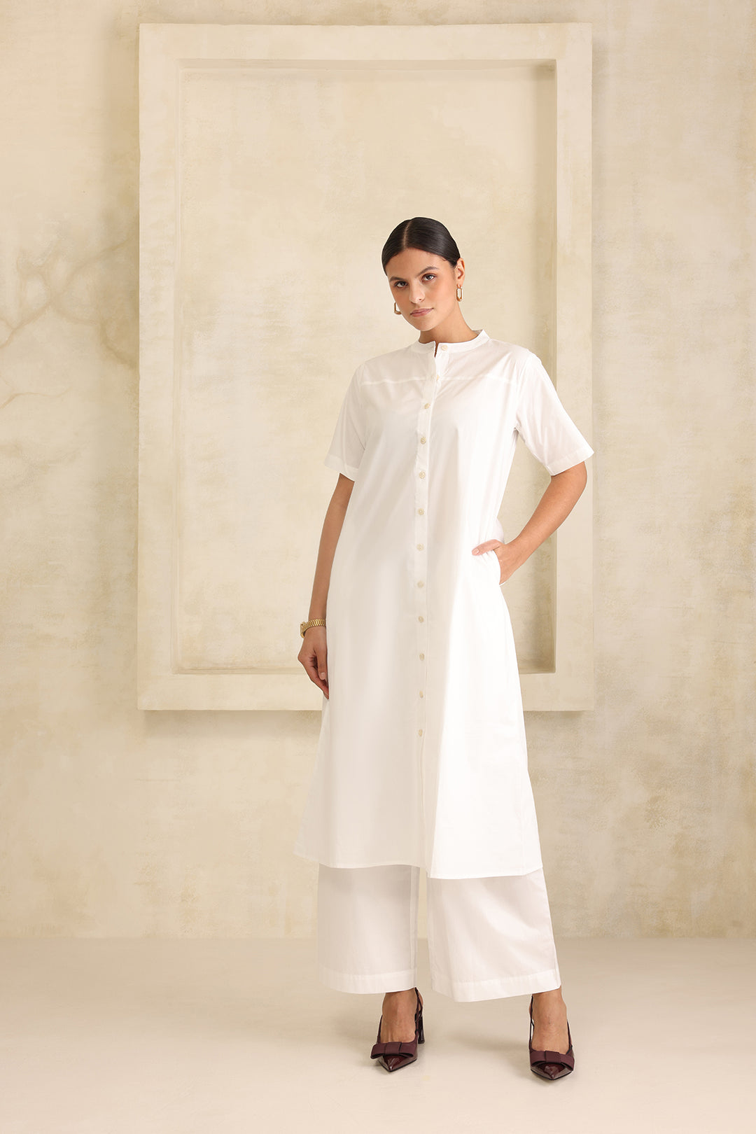 KIRA CO-ORD SET- WHITE