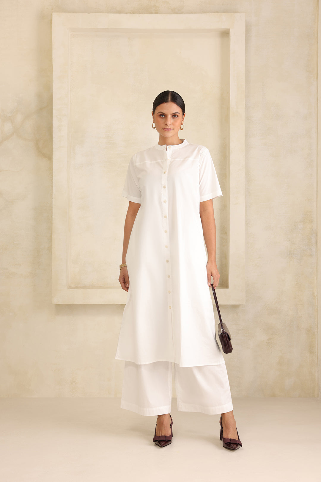 KIRA CO-ORD SET- WHITE