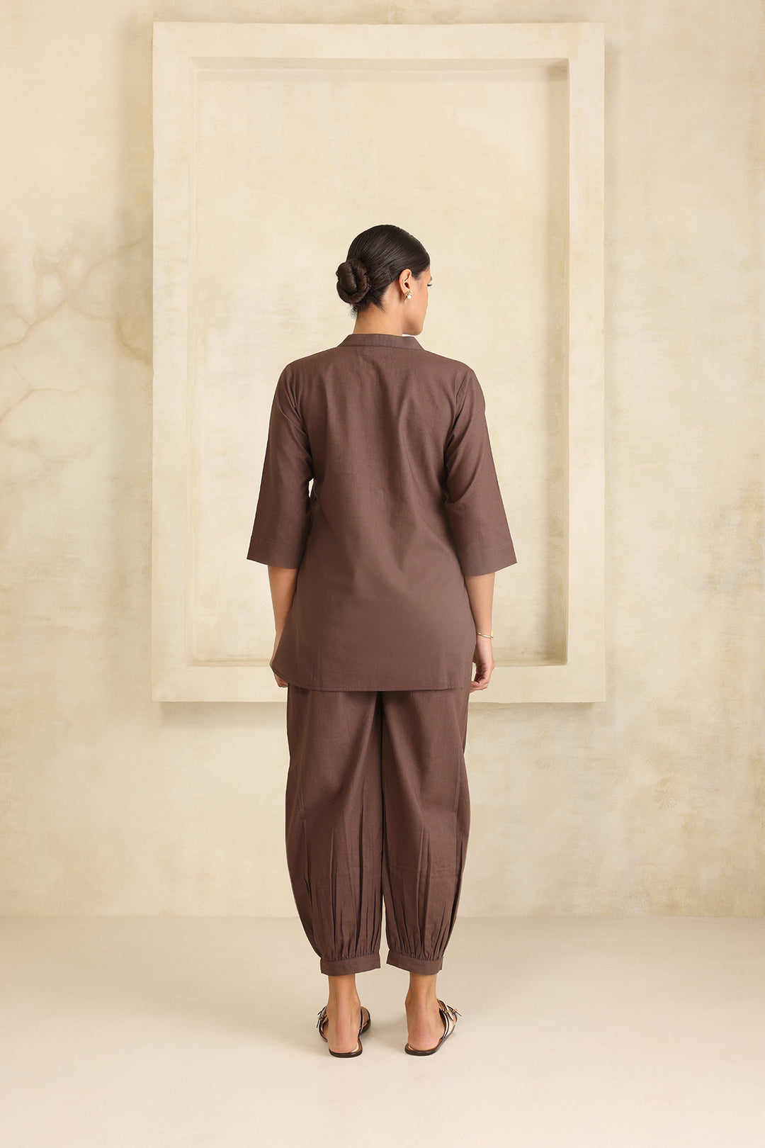 VIVA CO-ORD SET- BROWN