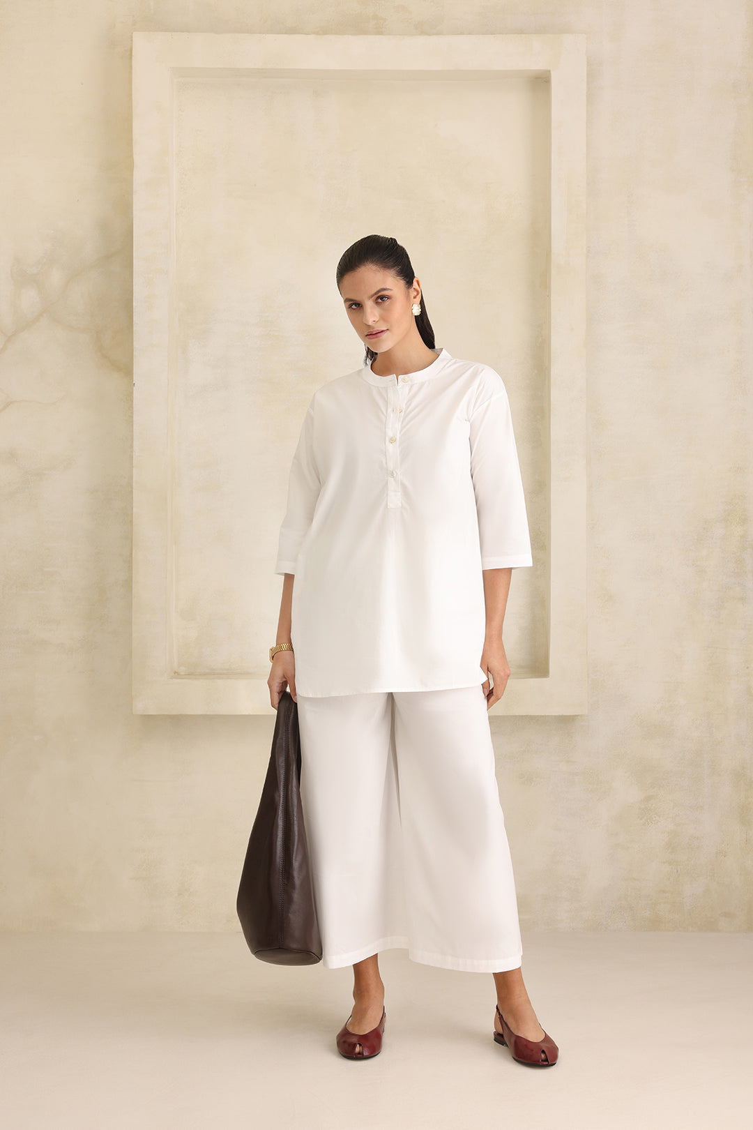 ZOE CO-ORD SET- WHITE