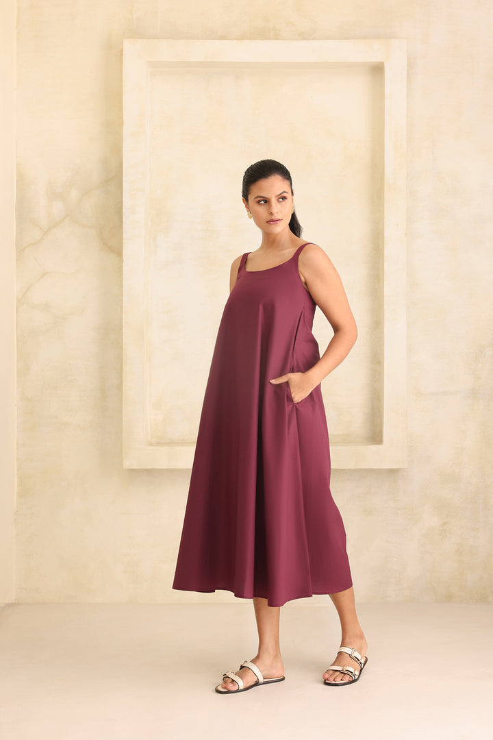 CLAIRE SET- BURGANDY