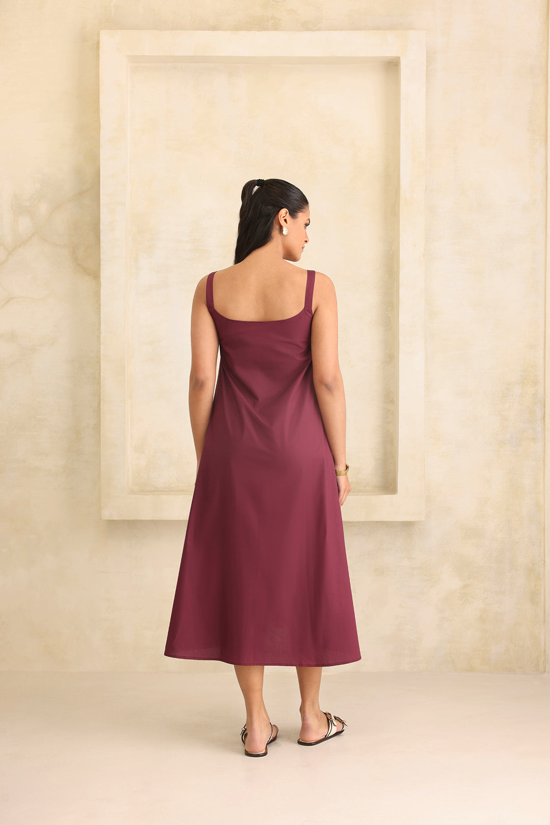 CLAIRE SET- BURGANDY