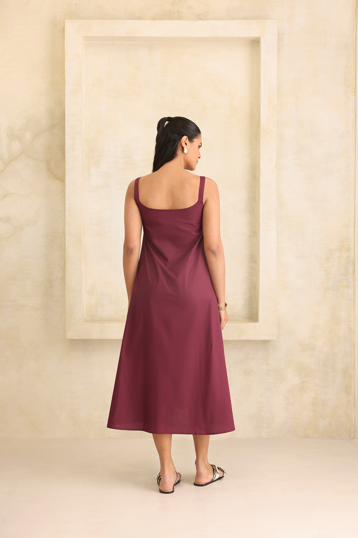 CLAIRE SET- BURGANDY