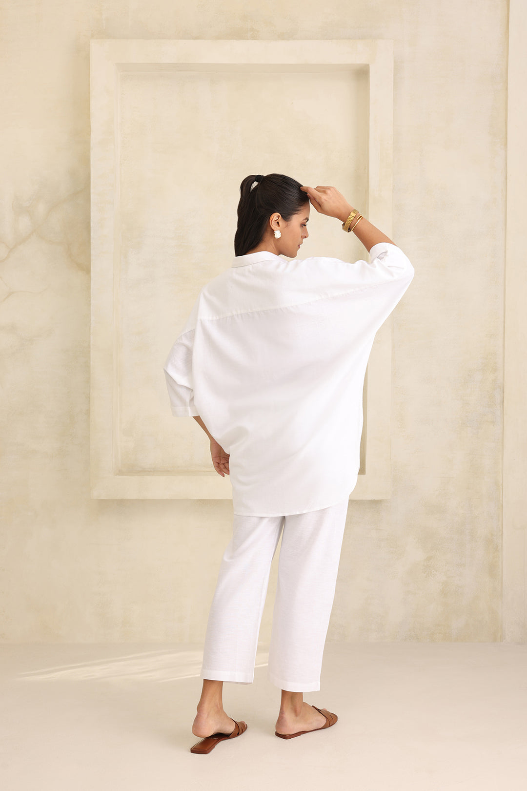 LIORA CO-ORD SET- WHITE