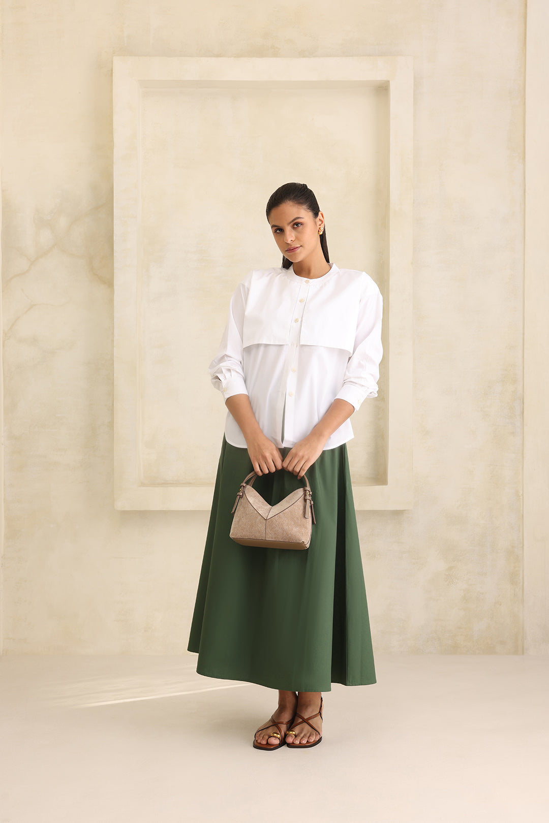 CIRRUS OVERSIZE SHIRT- WHITE