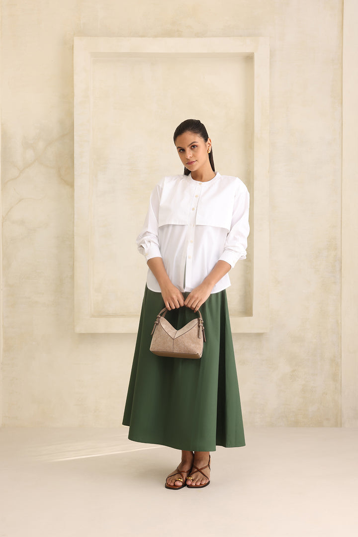 CIRRUS OVERSIZE SHIRT- WHITE