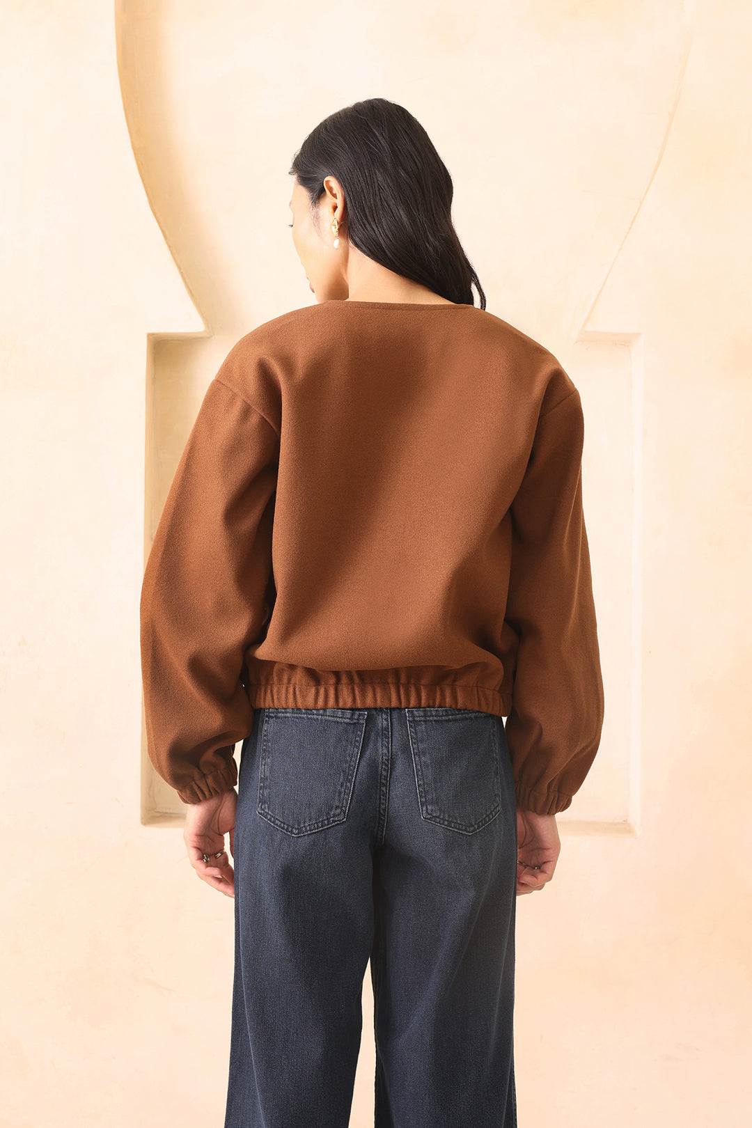 MARLOW BOMBER JACKET- MOCHA MUSE