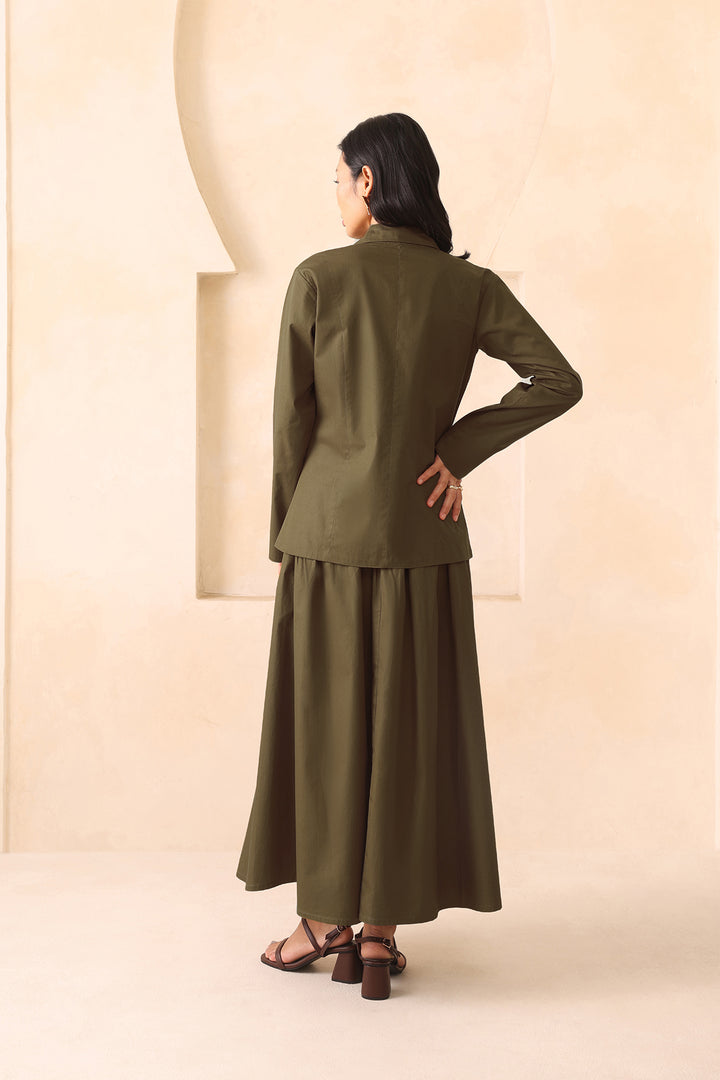VALENTINO CO-ORD SET- OLIVE