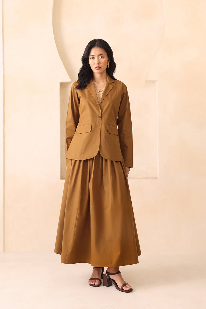 VALENTINO CO-ORD SET- GOLDEN KHAKI