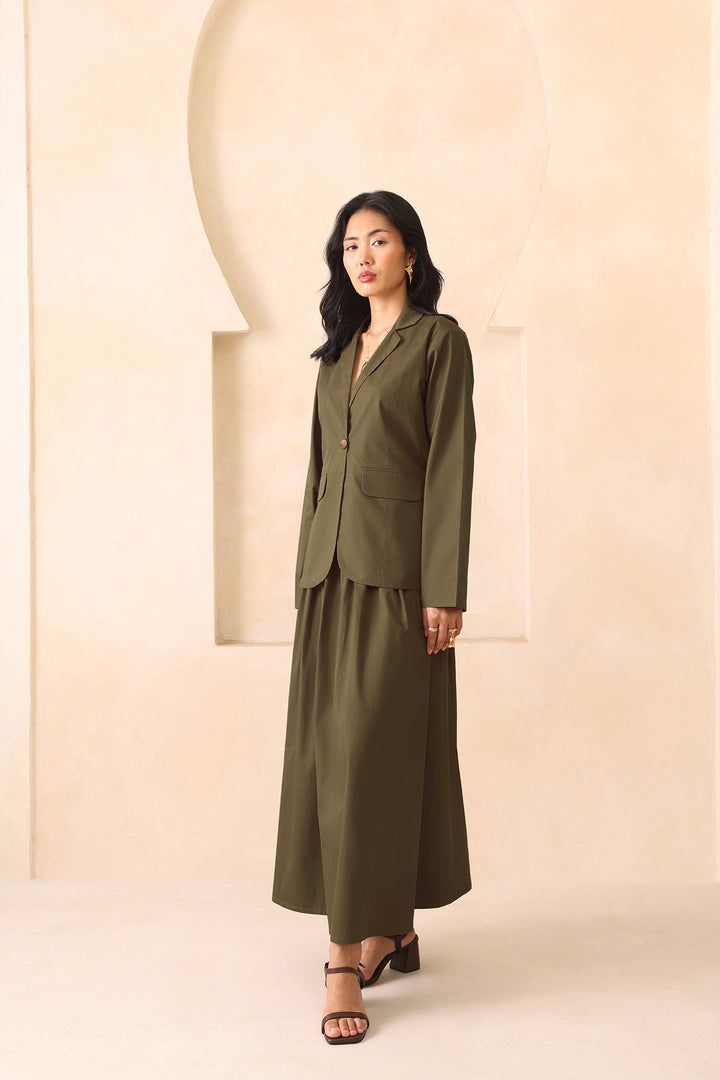 VALENTINO CO-ORD SET- OLIVE