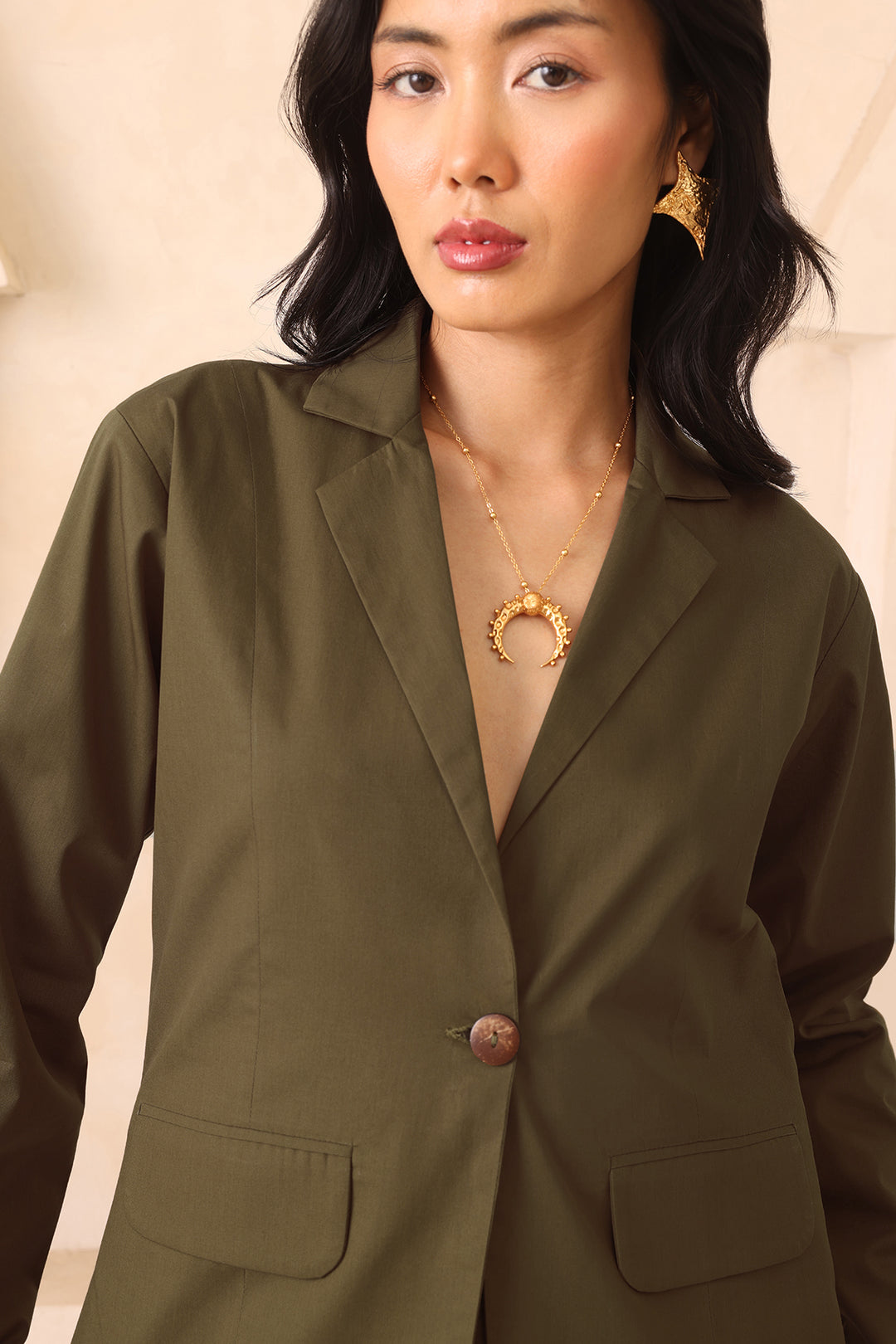VALENTINO CO-ORD SET- OLIVE