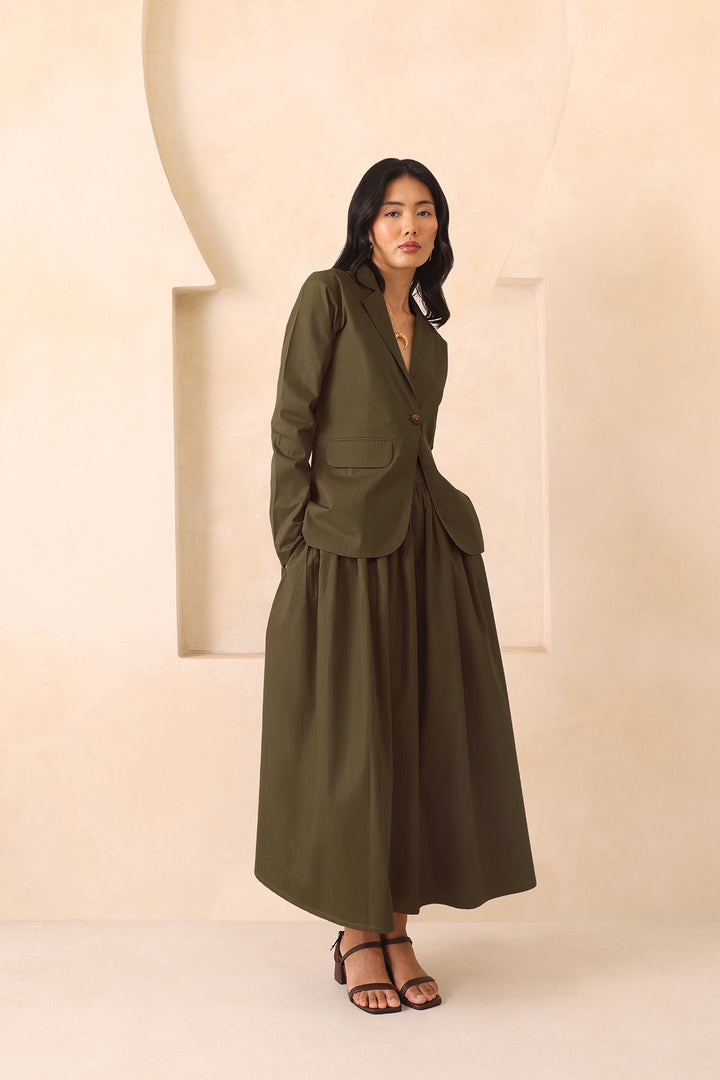 VALENTINO CO-ORD SET- OLIVE