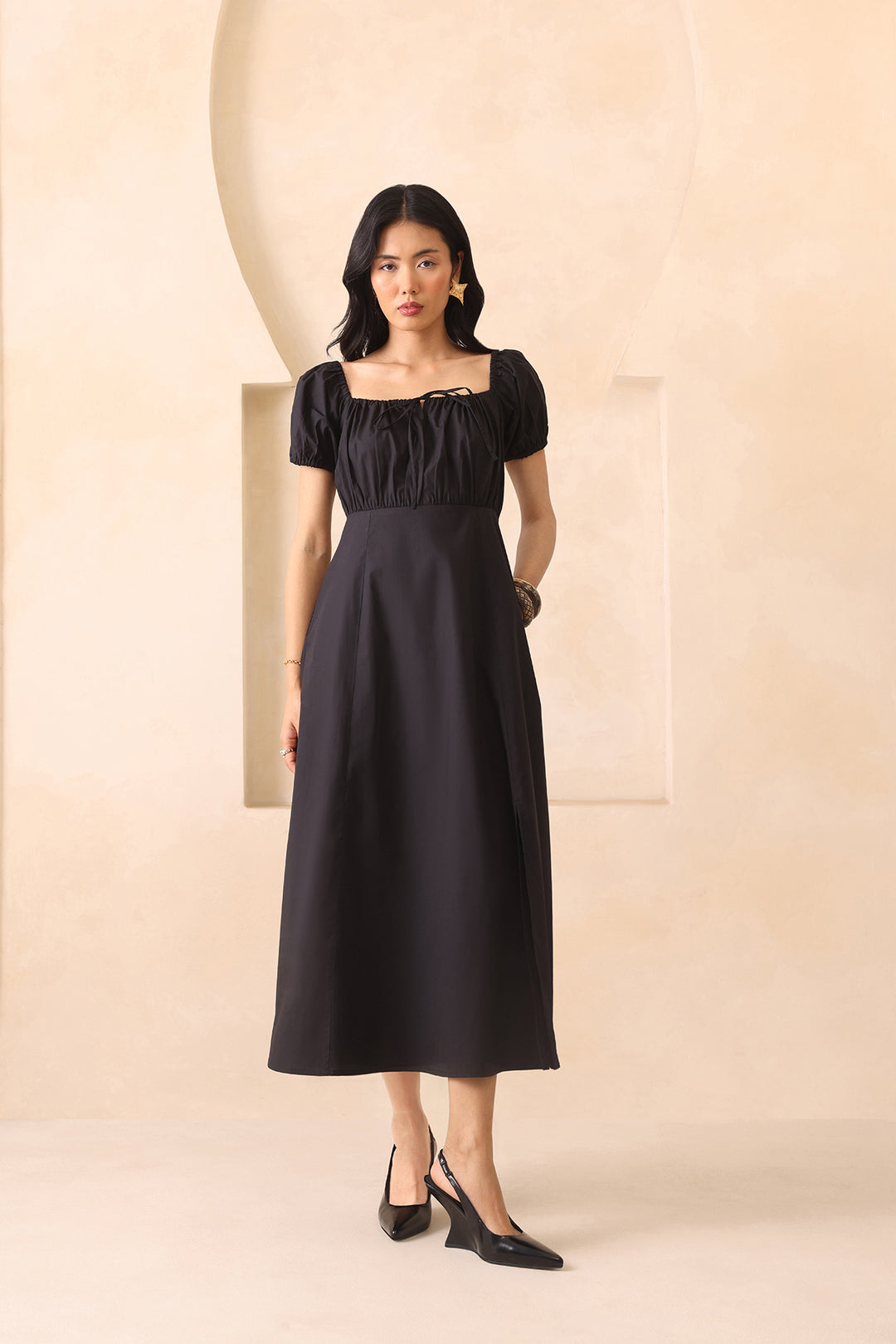 JEANY DRESS-BLACK