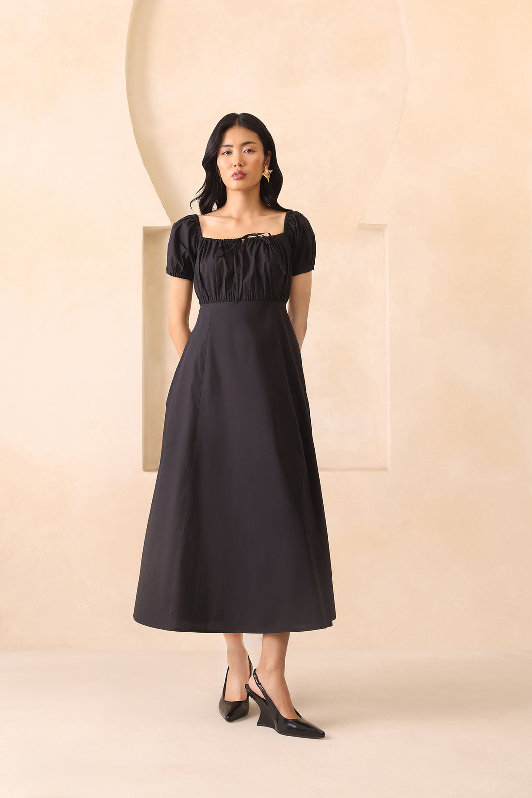 JEANY DRESS-BLACK