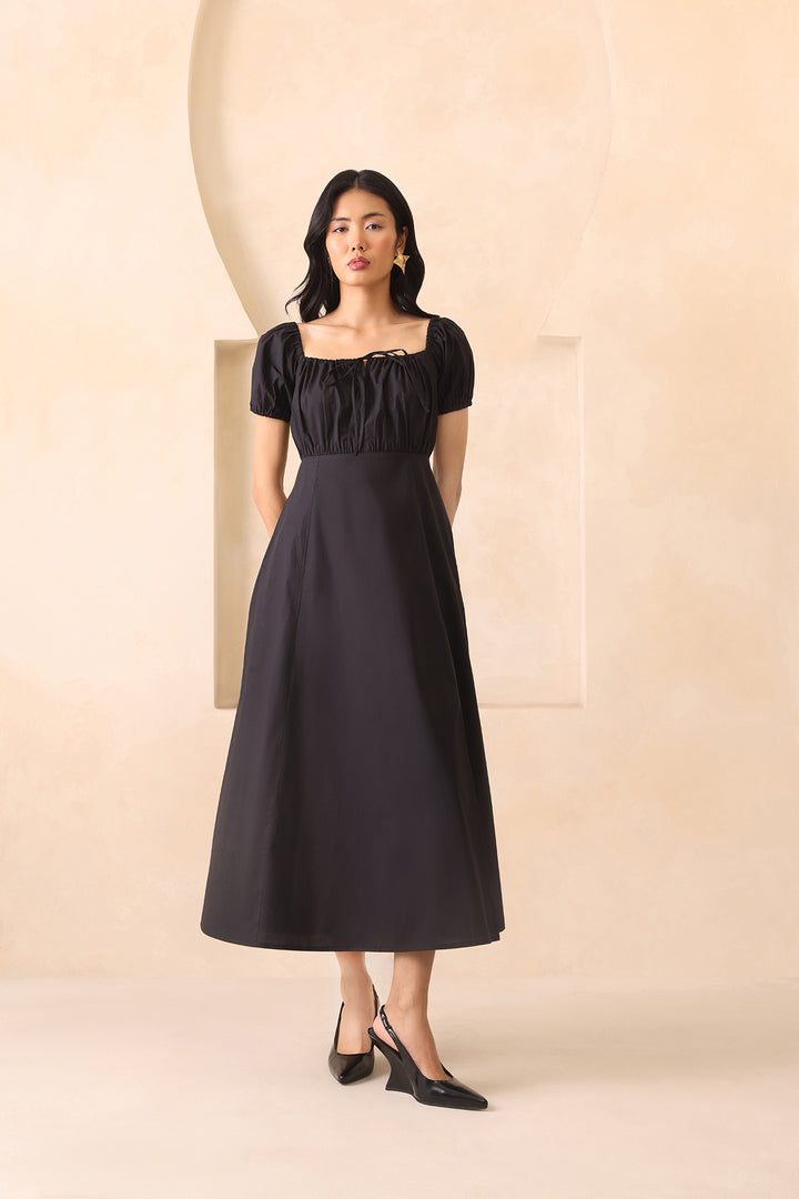 JEANY DRESS-BLACK