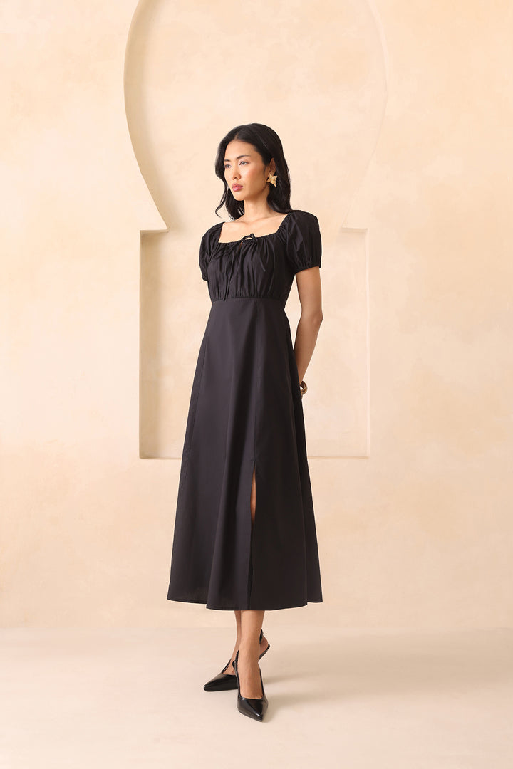 JEANY DRESS-BLACK