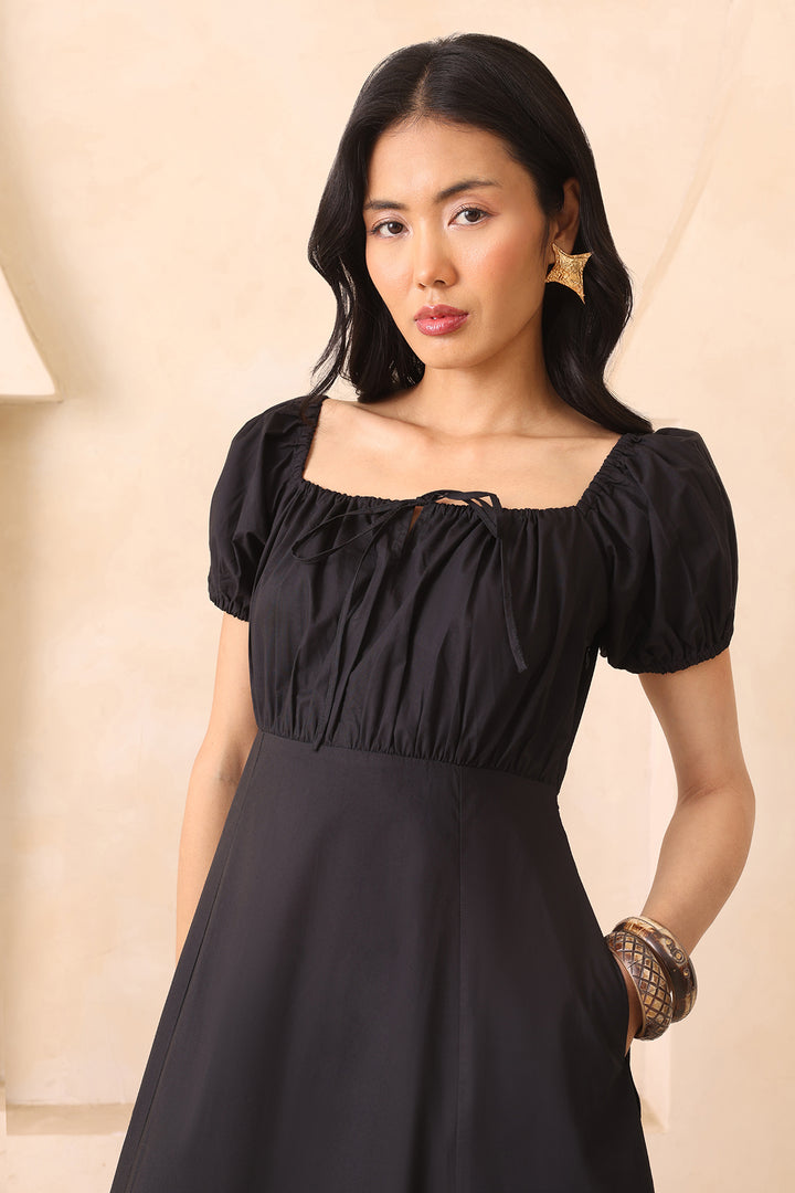 JEANY DRESS-BLACK