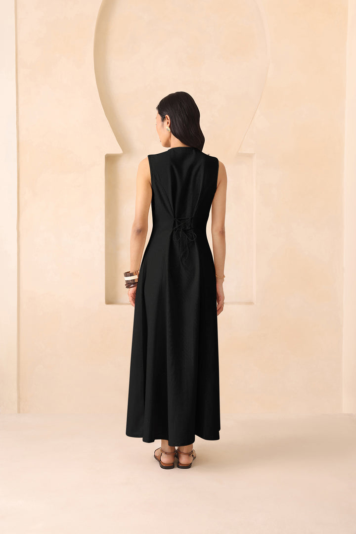THE EASY SUMMER DRESS - BLACK