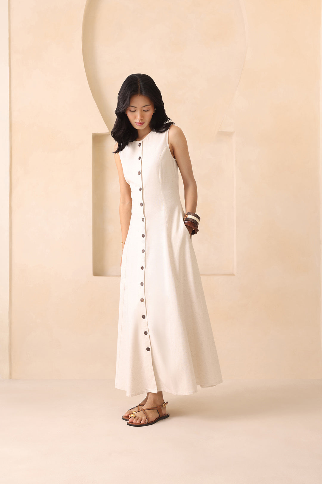 THE EASY SUMMER DRESS - NATURAL