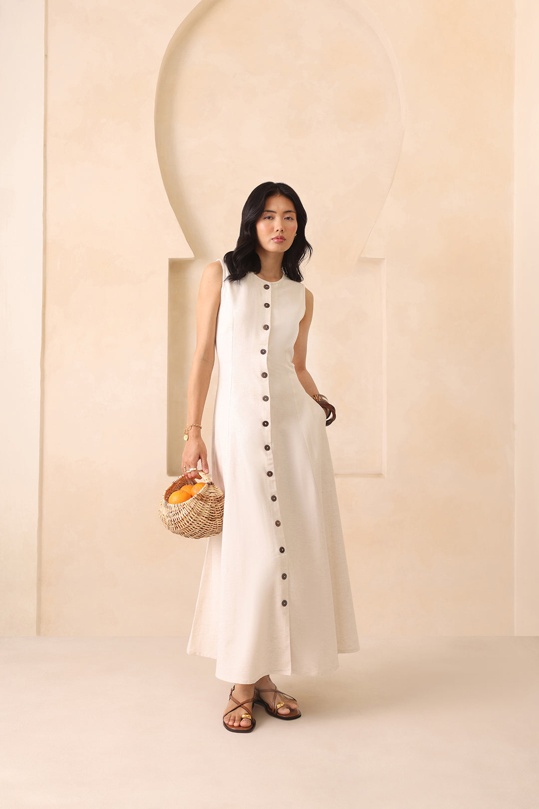 THE EASY SUMMER DRESS - NATURAL