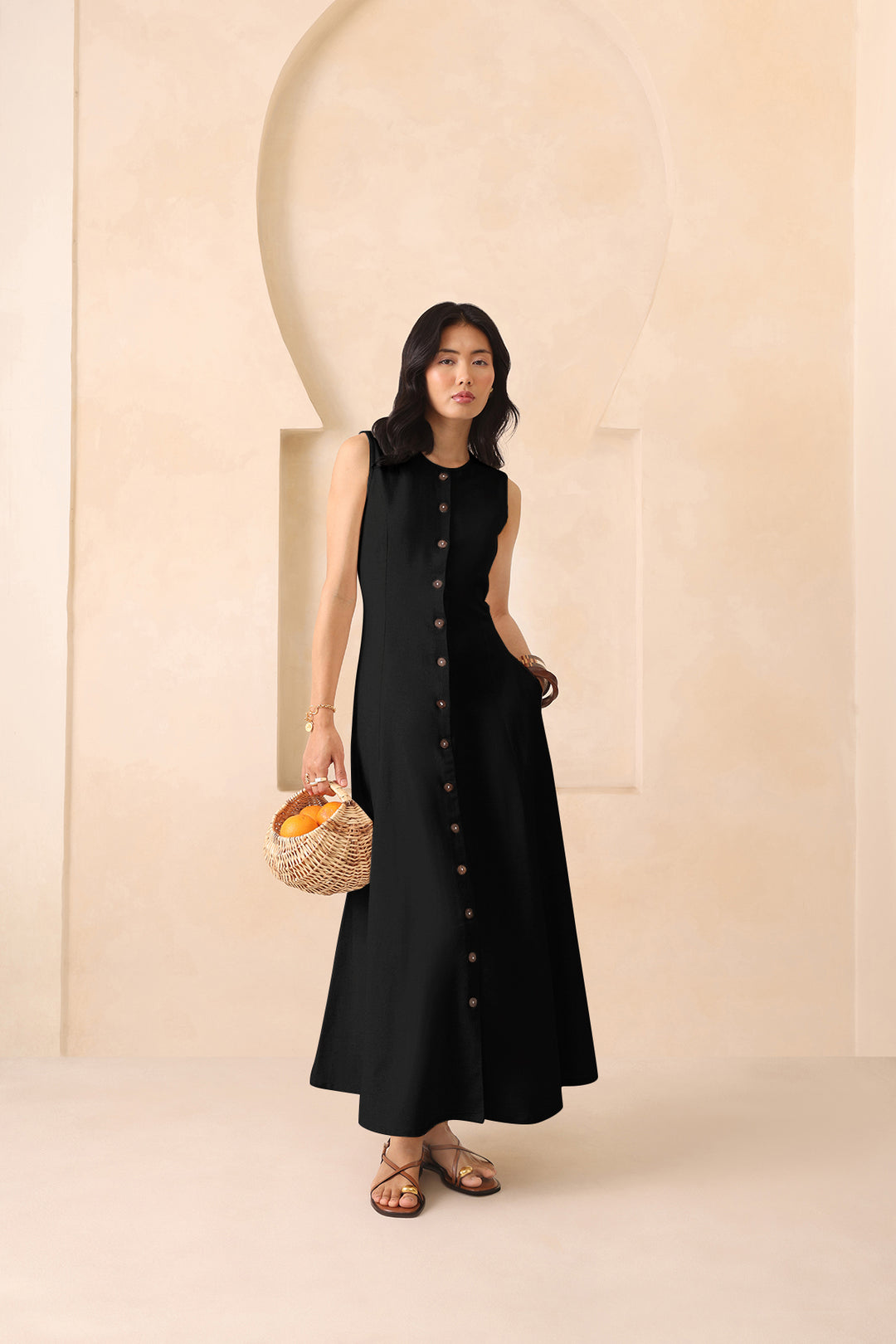 THE EASY SUMMER DRESS - BLACK