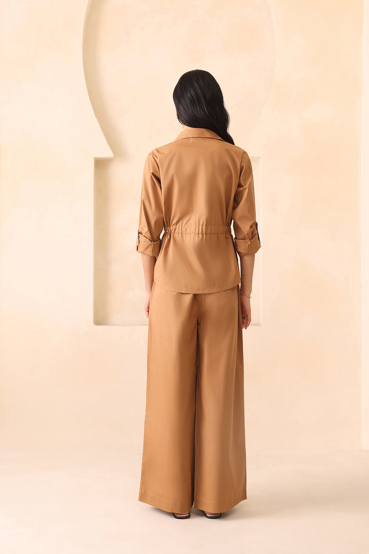 TRUFFLE CO-ORD SET- KHAKI