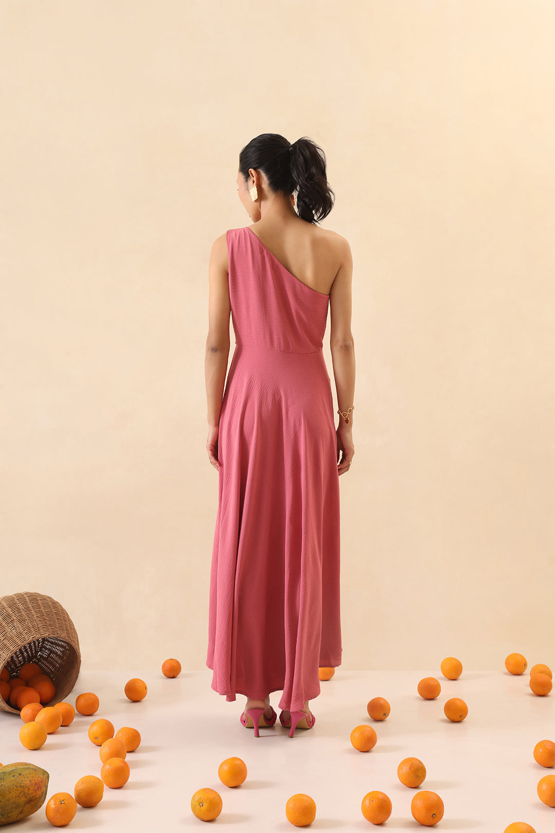 ROSE DRESS- MULBERRY