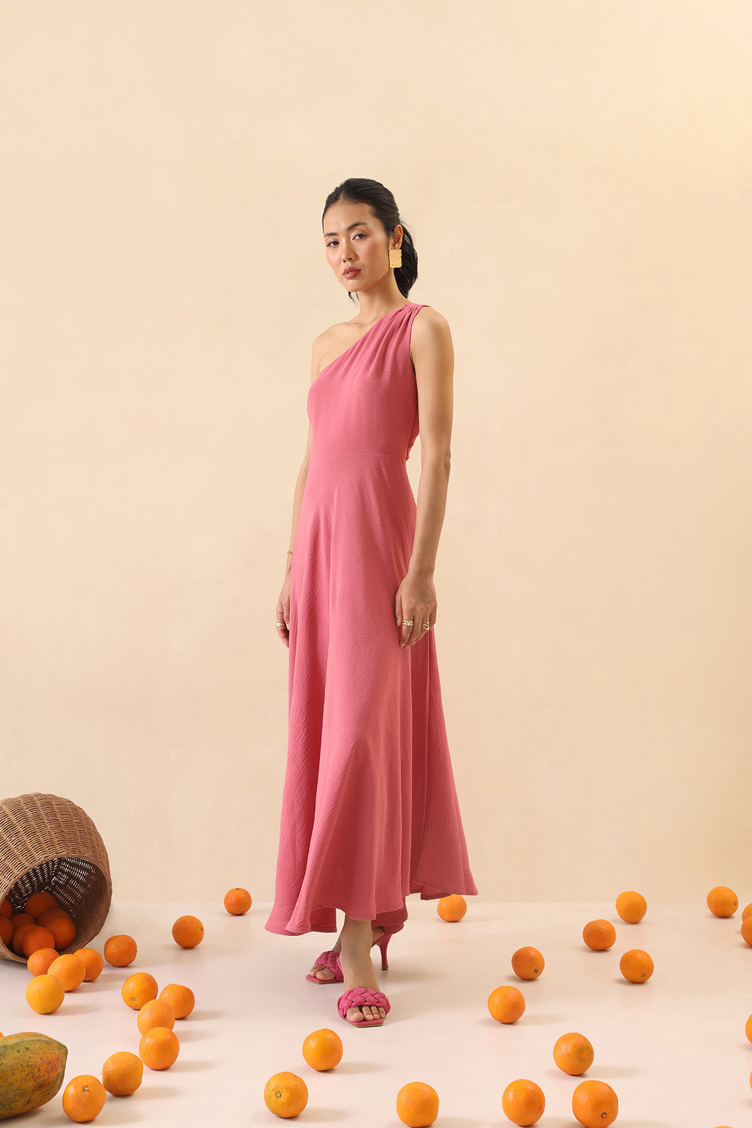 ROSE DRESS- MULBERRY