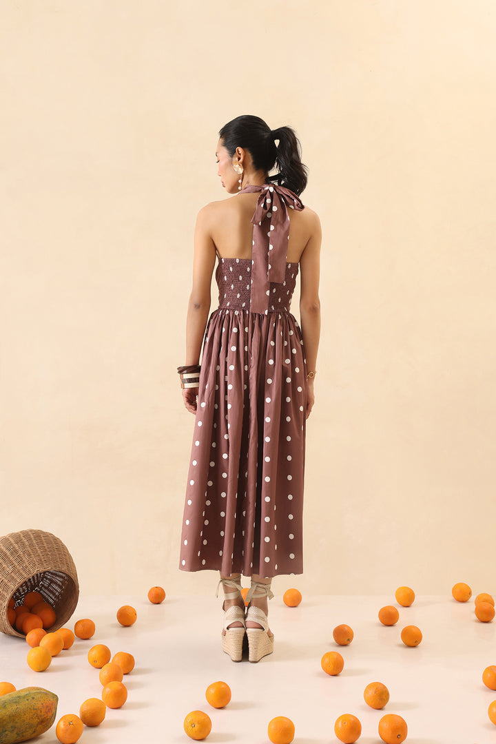 VICTORIA DRESS- POLKA DOTS