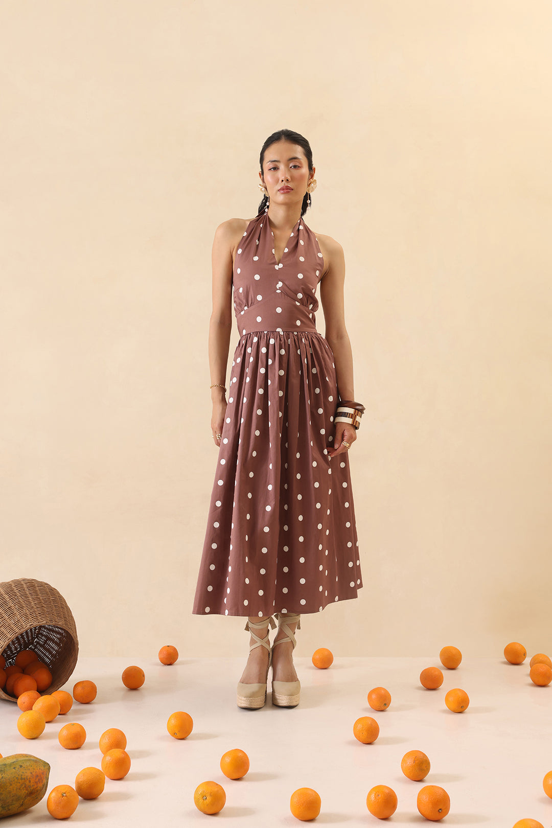 VICTORIA DRESS- POLKA DOTS
