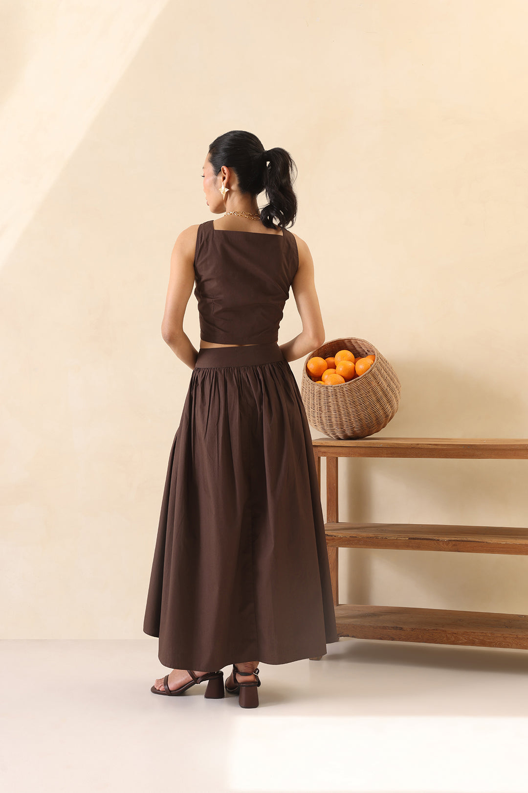 SOHO SKIRT SET - MOCHA MUSE