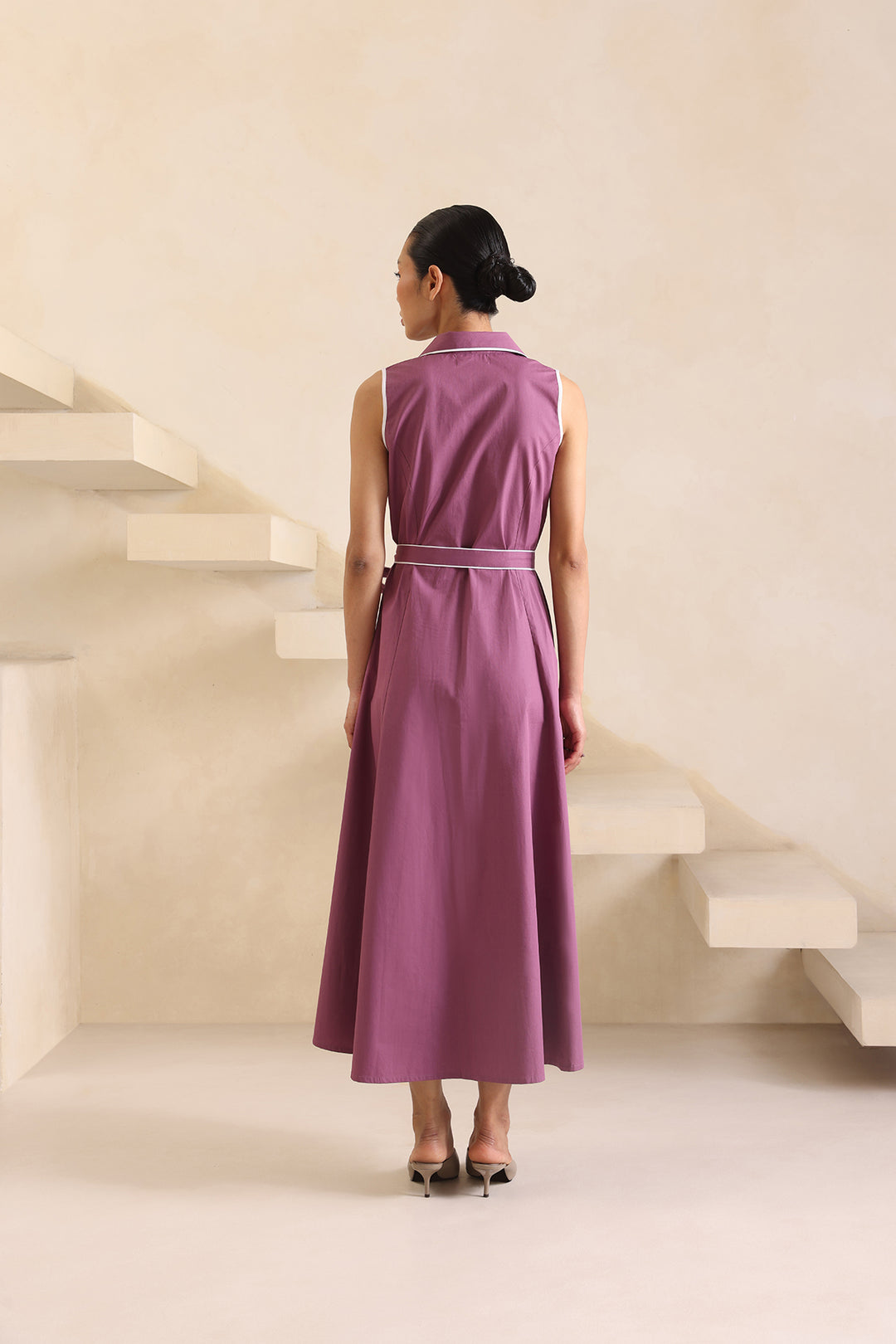 THALASSA DRESS - MAUVE