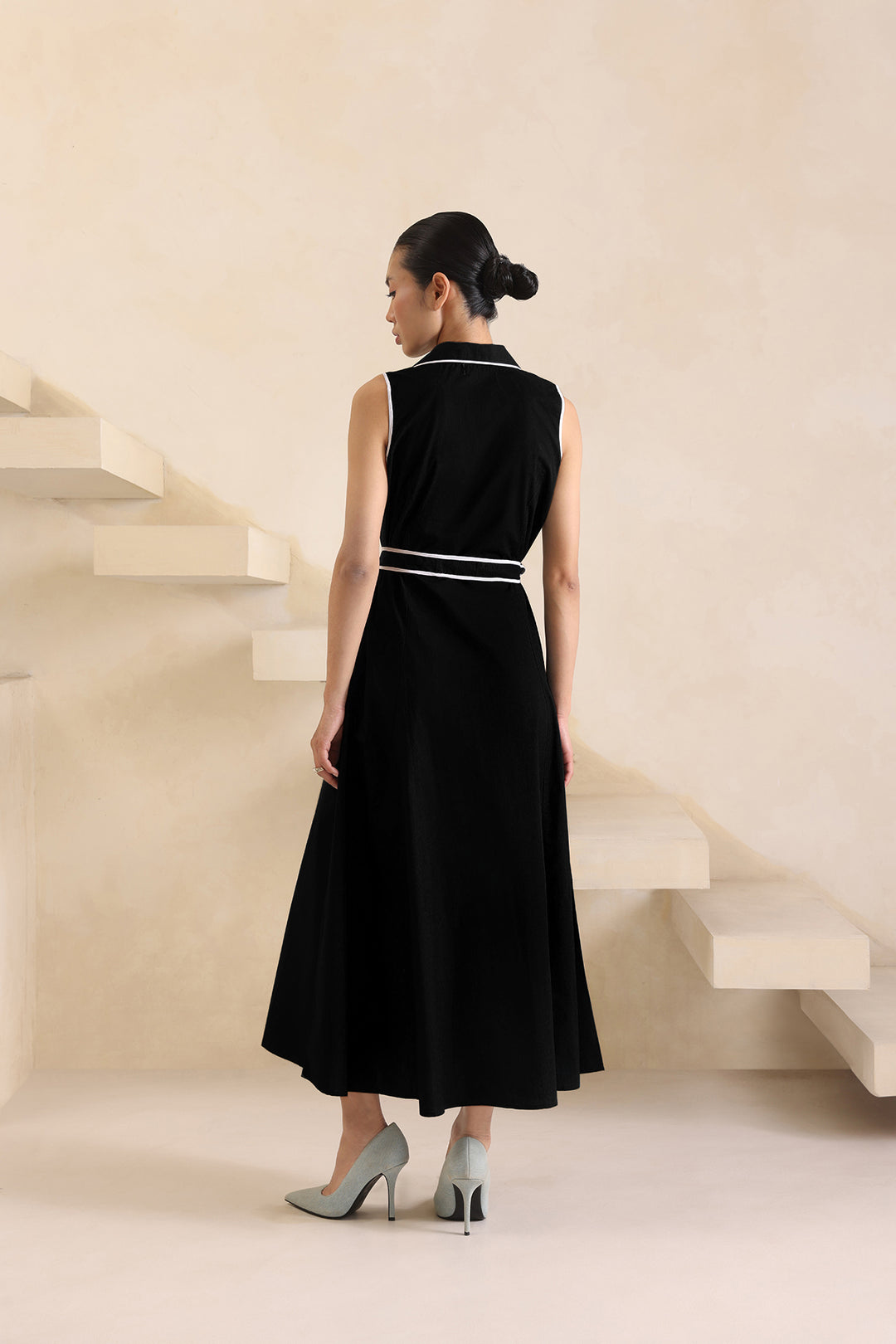 THALASSA DRESS - BLACK