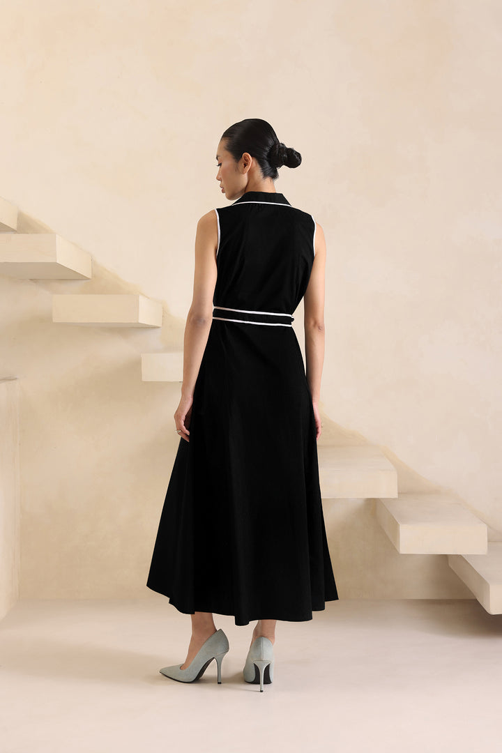 THALASSA DRESS - BLACK