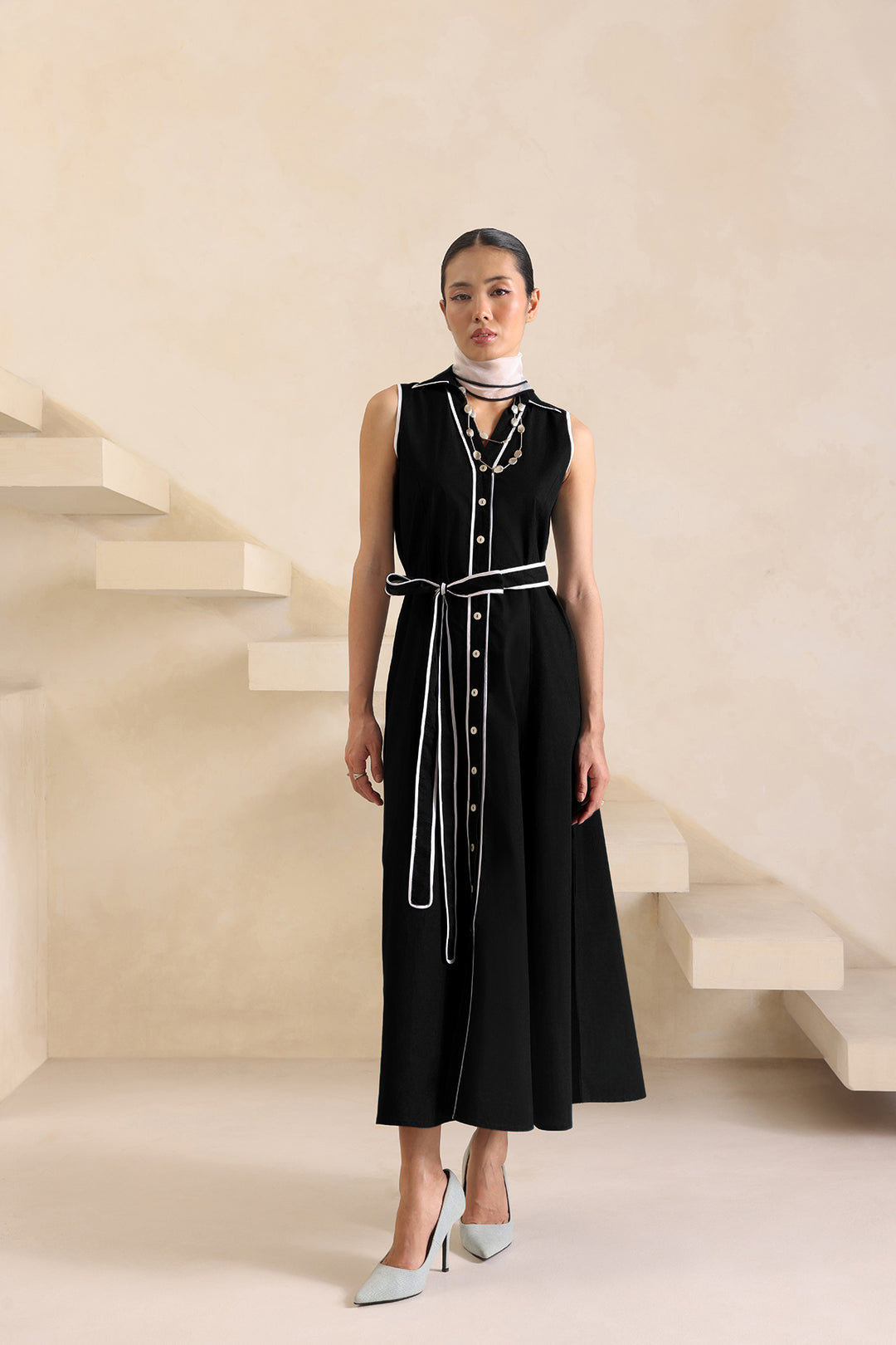 THALASSA DRESS - BLACK