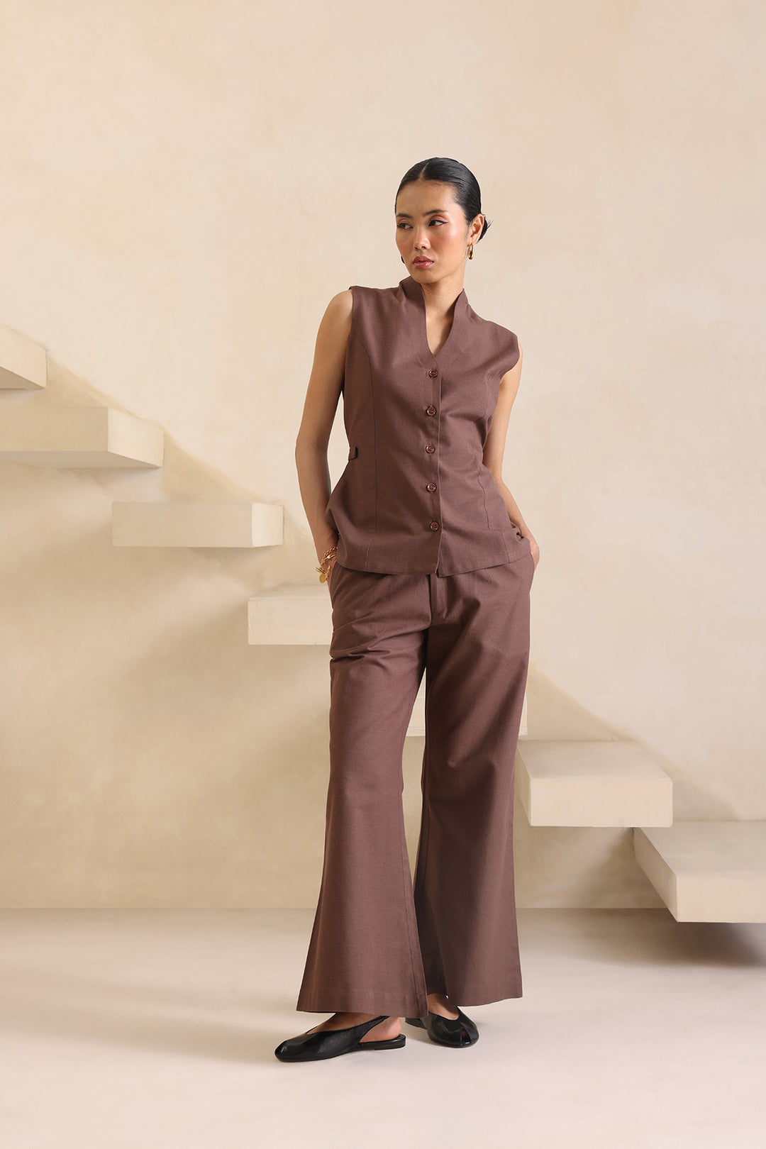 SABBIA CO-ORD SET- MOCHA MUSE