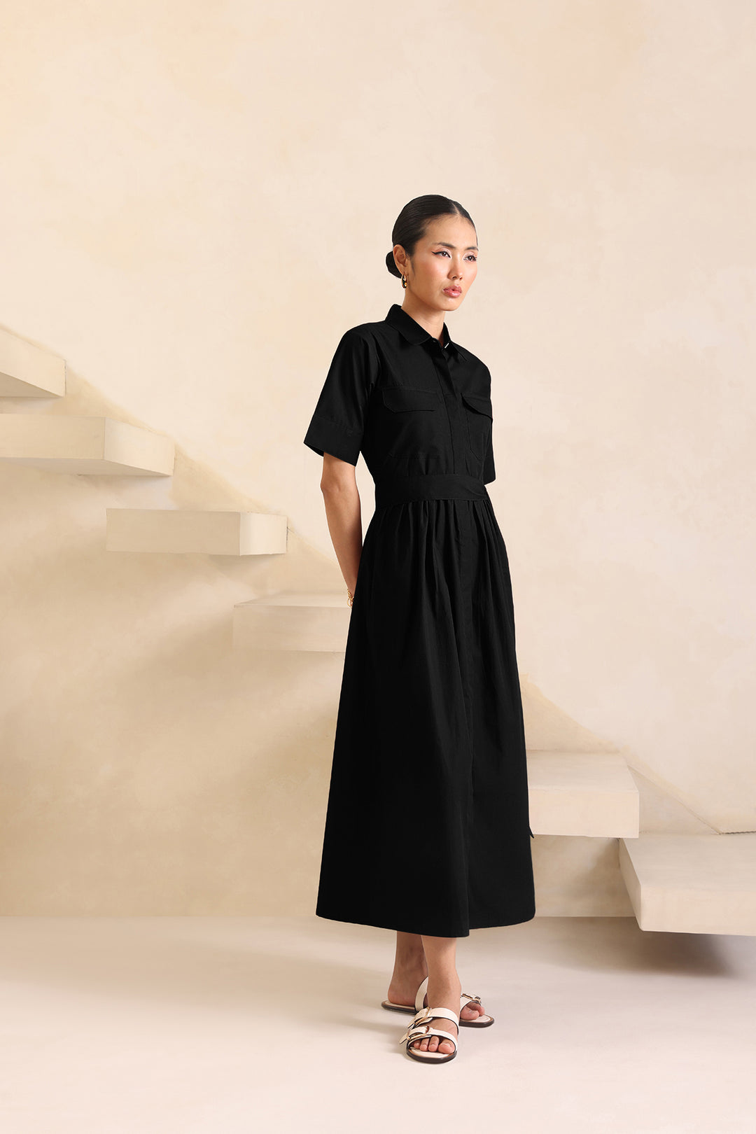 AZZURE DRESS - BLACK