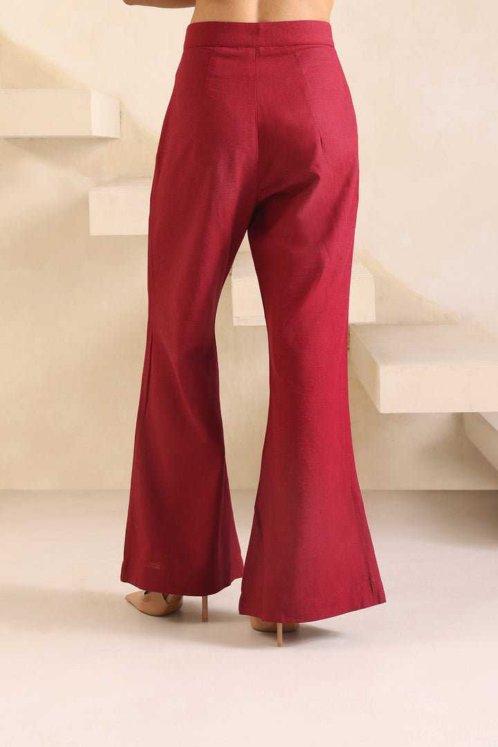 CABANA CO-ORD SET- CRIMSON