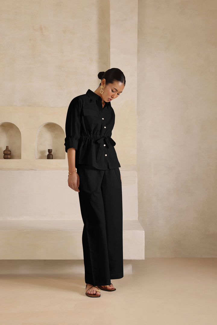 TRUFFLE CO-ORD SET- BLACK