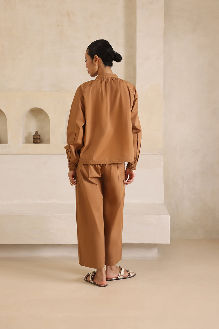 SAGE CO-ORD SET- KHAKI