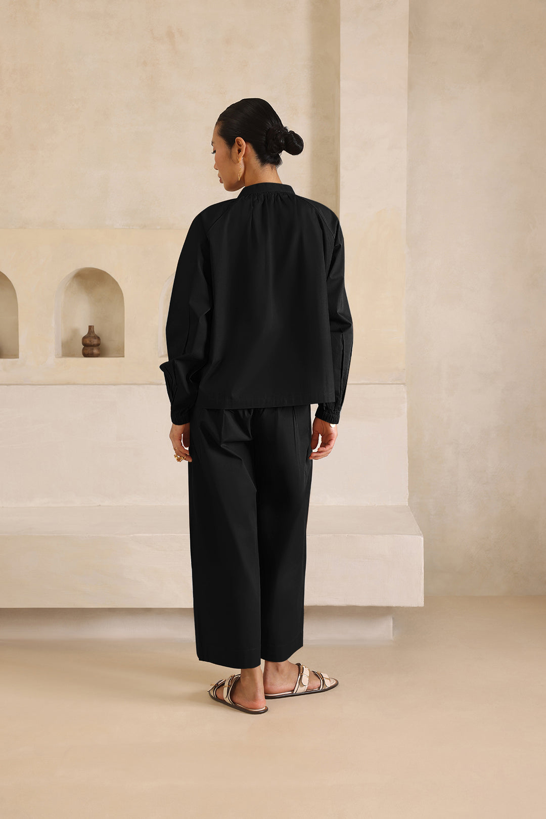 SAGE CO-ORD SET- BLACK
