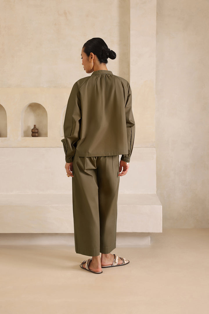 SAGE CO-ORD SET- OLIVE