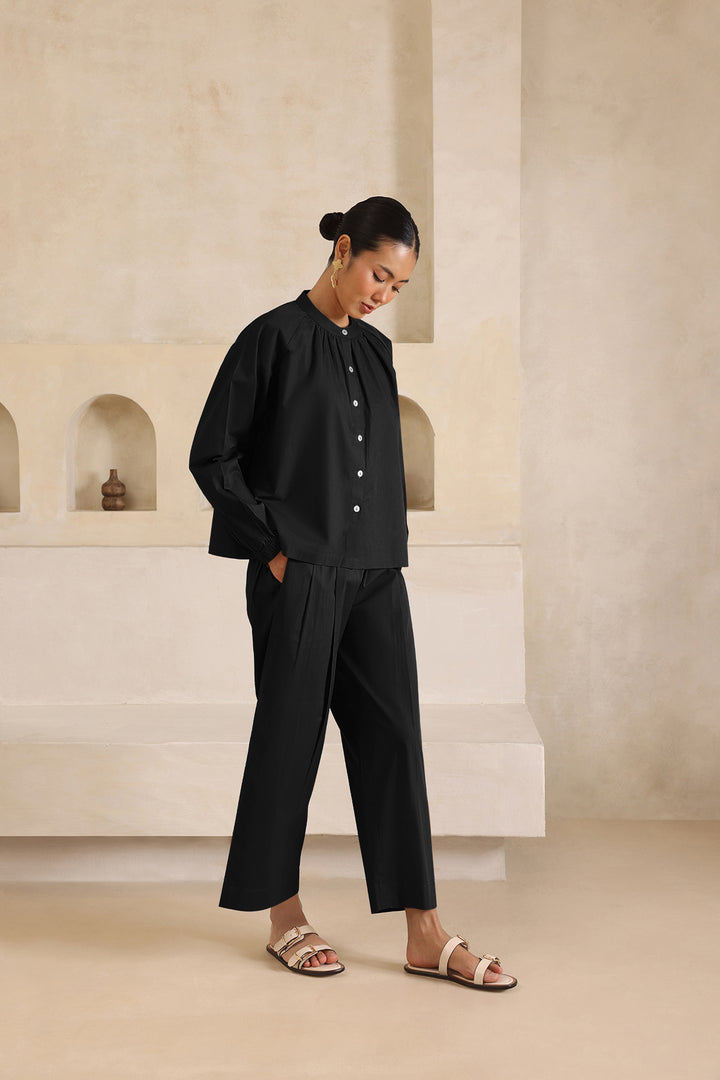 SAGE CO-ORD SET- BLACK