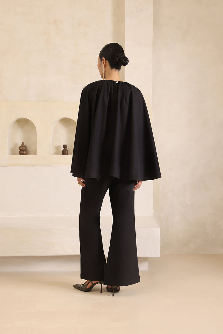 CABANA CO-ORD SET- BLACK