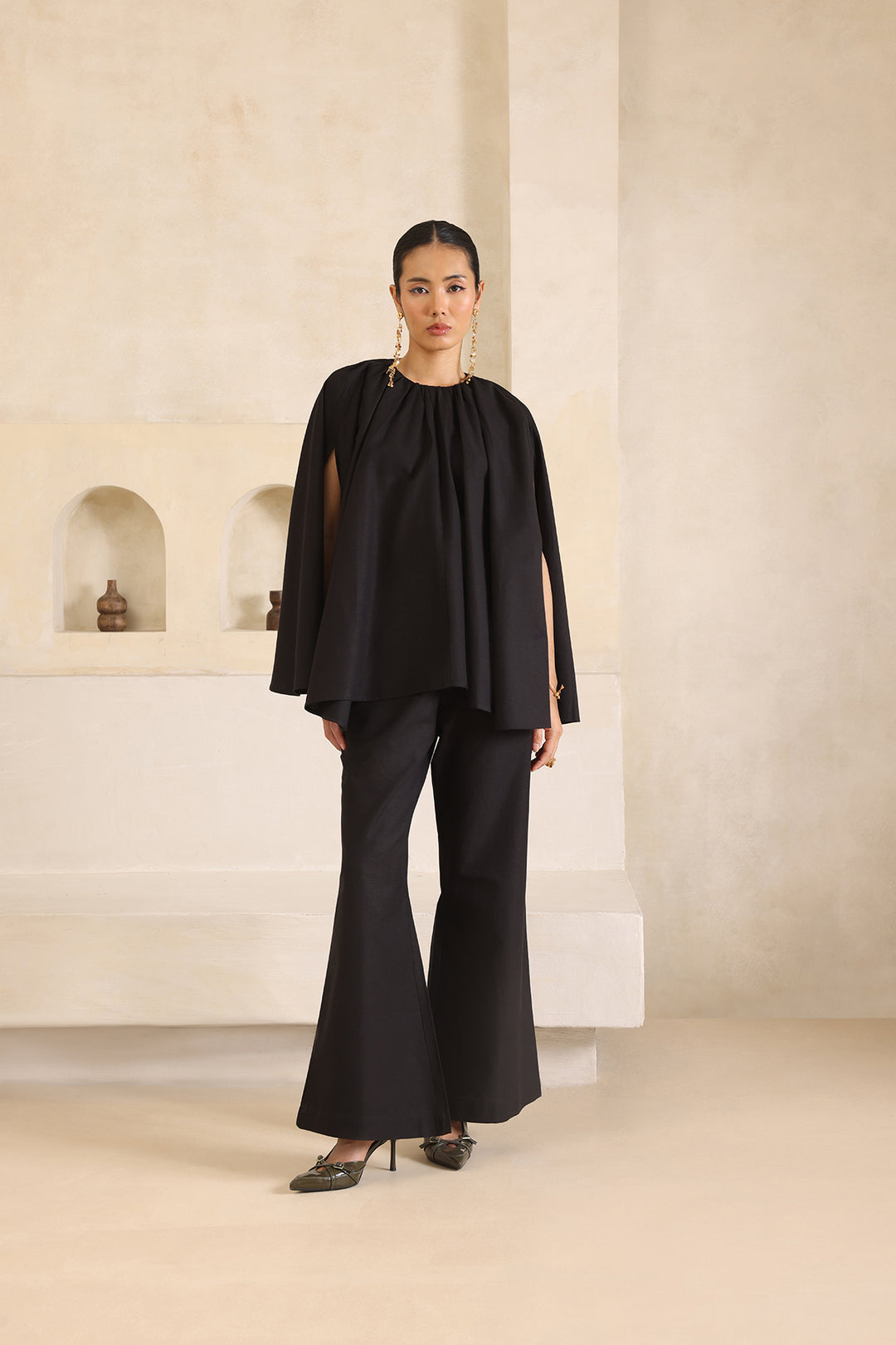 CABANA CO-ORD SET- BLACK