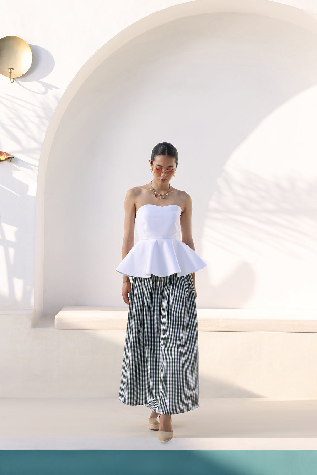 ISABELLA CO-ORD SET- WHITE