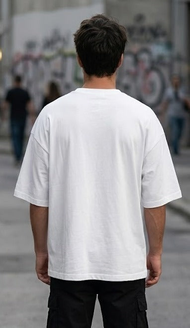 One Piece - Unisex Oversized T-Shirt - White