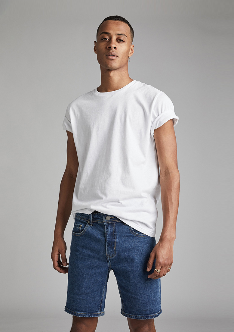 Radiant White - Half sleeves T- Shirt